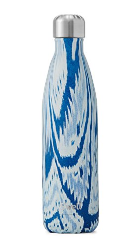 S well vacuum insulated stainless steel water bottle, 25 oz, sant…
