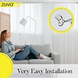 Zuvo White Net Curtain Wire with Hooks and Eyes 3 m Extra Strong Kit view 3