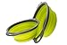 Ultimate Kitchen Strainers Set of 2 - Collapsible Silicone Colanders For Easy Storage by Comfify - Use with Pasta & Veggies or as a Fruit or Berry Bowl with Strainer - Irreplaceable for Campers -Green