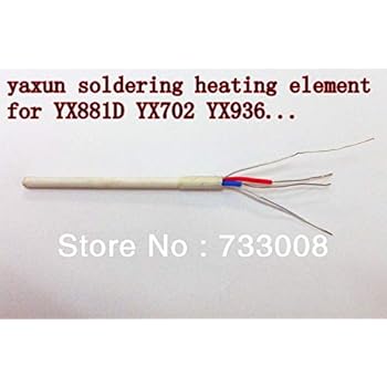 Tool Parts 3pcs 50W 220V Soldering Iron Ceramic Core Heating Element for yaxun soldering & rework station