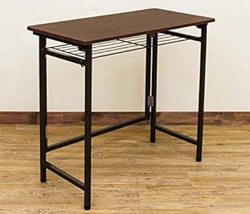 InnoFur Aplos Folding Desk with Shelf (Black)