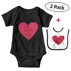 Robprint Cool Computer CPU Heart Baby Short-Sleeve
