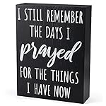 Home Decor Signs 6 x 8 Inch Wood Plaque, Modern Farmhouse Decor Wall Art Rustic Decor for Living Room, Office, Shelf…