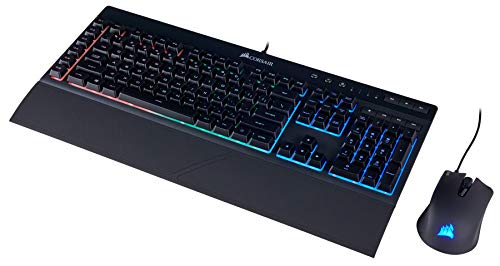 Corsair Gaming K55 + HARPOON RGB Gaming Keyboard and Mouse Combo