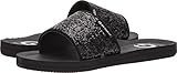 G by GUESS Women's Tomie Black Glitter 7 M US