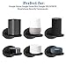 Wall Mount Shelf Hanger Holder Stand for Play:One Google Nest Mini,Google Home Mini,Google WiFi,Smartphones,Security Cameras – A Space-Saving Solution for Anything Up to 15lbs-Black