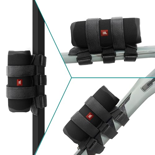 HomeMount Bike Speaker Mount Speaker Holder Strap for Bike/Golf Cart