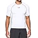 Under Armour Men's UA HeatGear Armour Short Sleeve Compression Shirt XXL White