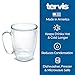 Tervis DC Comics - Superman Insulated Tumbler with Emblem and Red Lid, 16oz Mug, Clear