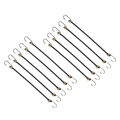Keeper - 18” Bungee Cord - UV and Weather-Resistant, 10 Pack