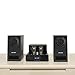 CNSZNAT P300A Passive Bookshelf Speakers, Near Field Monitors – Studio Monitor Speaker – 3″ HiFi Full Range Speakers – Wooden Enclosure (Black, Pair)thumb 4