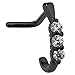 FreshTrends Triple Sparkle Black Anodized Stainless Steel L-Shape Nose Ring Curve