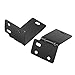 Lenink Wall Mount Bracket, Sound Bar Wall Mount Compatible with Bose WB-300 Sound Touch 300 Soundbar 500 and 700 Speaker (1 Pair, Black)