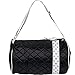 Silver Lilly Girls Dance Bag - Quilted Duffle Bag w/ Bow