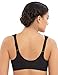 Glamorise Women's Plus-Size Elegance Front-Close Lace Underwire Bra, Black, 40D