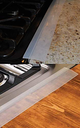 image for Easylice Silicone Stove Counter Gap Cover, Heat Resistant Kitchen Stov