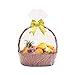LazyMe Clear Basket Cellophane Shrink Bags, 24x30 inch, Shrink Wrap Bags Large, Clear, 20pcs