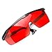 QQ-Tech® Goggles Laser Eye Protection Safety Glasses Goggle Glass Shield with Case for Green Blue Laser Pointer