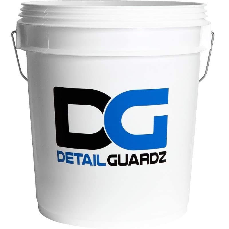 ディテール ガーズ(Detail Guardz)オリジナルバケツ2.0 大容量18L 汚れが見えるホワイト 目盛り付き TR-P18L 洗車バケツ ゴミ箱 収納に最適商品画像