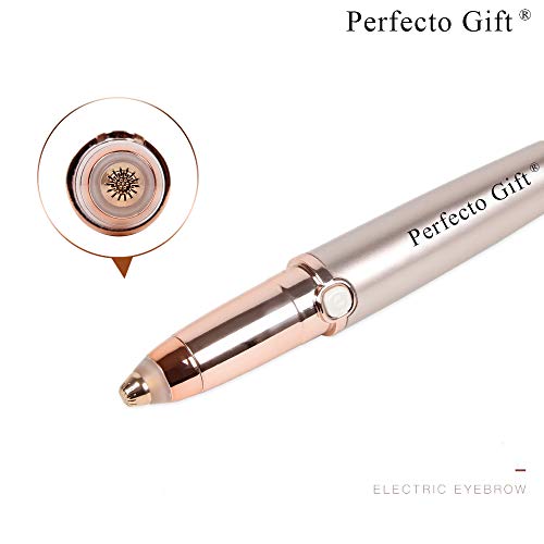 PerfectoStore Rechargeable Eyebrow hair Trimmer Epilator for Women, Eye