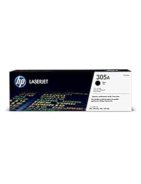 HP 305A (CE410A) - Cartucho de tóner original para HP LaserJet Pro 400 Color MFP M451nw M451dn M451dw, Pro 300 Color MFP M375nw