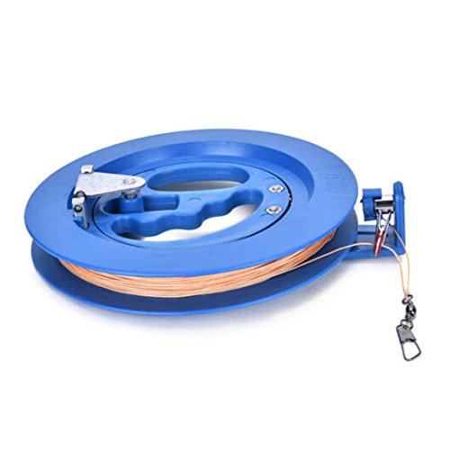 image for Gbell Polyester Kite Line & 16CM Plastic Wheel Handle Tool String Wind