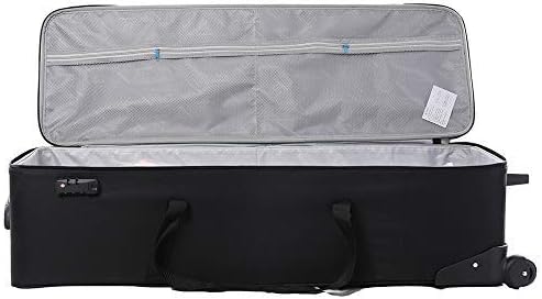 Amazon 旅行スーツケース用ポータブルトロリーケース 車輪が付いている男女兼用の携帯用収納箱の人形箱 人形収納ボックス 160cm Wow Go スーツケース