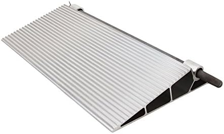 Aluminum Step Deck Ramp Wedge with Knife Foot - 20" W