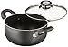 2 Handle Non-Stick Sauce Pot With Glass Lid - 3.5 Qt