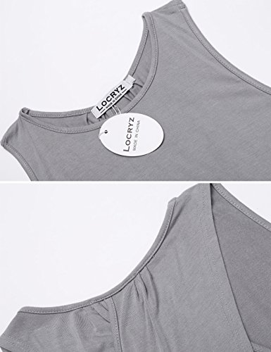 Locryz Activewear Yoga Tank Tops Sleeveless Cute Running Shirt - Thumbnail 4