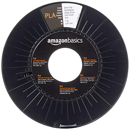 AmazonBasics-Filamento-para-impresora-3D-cido-polilctico-PLA-285-mm-cinta-de-1-kg-gris-oscuro