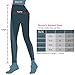 NIOFEI High Waist Inner Pocket Yoga Pants Tummy Control Workout Running Mesh Sexy Yoga Leggings