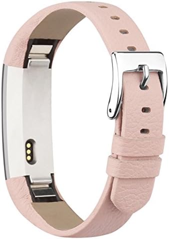 Band for Fitbit Alta, Frler Leather Wristband Adjustable Replacement Accessories Strap with Buckle for Fitbit Alta