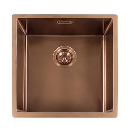 Reginox Miami Stainless Steel Single Bowl Copper Kitchen Sink