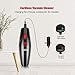 Oasser Handheld Vacuum Cordless Vacuum Cleaner Car Vacuum Wet Dry Stainless Steel Filter Powerful Li-ion Battery Quick Charge for Pet Hair Dust Gravel Cleaning Red Upgraded Version V1