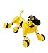 HearthSong Gizmo The Voice Controlled Robotic Dog – Electronic Pet Toy for Kids – 13 L x 5 W x 7″ H, Yellowthumb 3