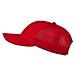 Air Mesh Polyester Cap - Red OSFM