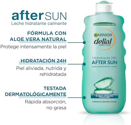 Delial Aftersun Hidratante Leche Calmante Aloe Vera Après Soleil