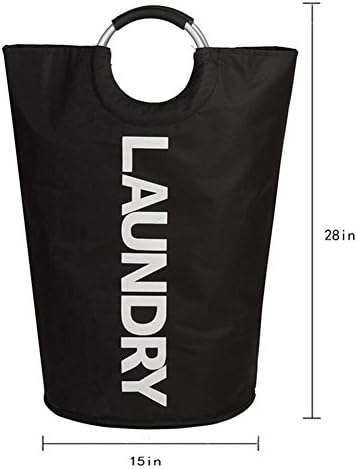 CZYZL Large Oxford Double Layer Water Proof Laundry Bag,Foldable Tote Washing Bag