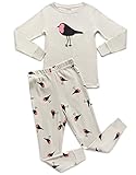 Leveret Birds 2 Piece Pajama 5 Years