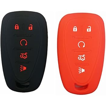Amazon Com 2pcs Coolbestda Silicone 5buttons Smart Key