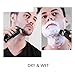 MOOSOO Electric Razor for Men Electric Shaver with Upgraded Autosensing Motor/Pop-Up Beard Trimmer / 800mAh Rechargable / 60min-runtime Wet Dry Black (G3 Model - 2019 Upgraded Version)
