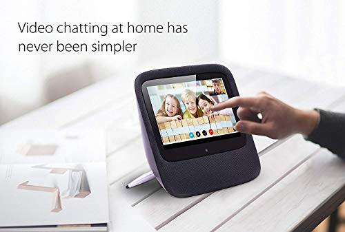 Clazio Touchable Wireless Speaker Internet Radio Voice Controlled Home Smart Speaker with Amazon Alexa,Black