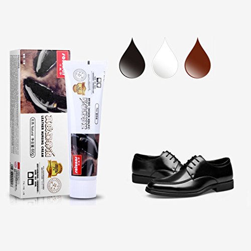 Minzhi 3 Colors Waterproof Nourish Shoes Renovation Wax Tube Boot Cream Sofa Polish Shine for Leather Care