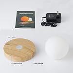 41krhvVGFsL. SS150 KFISI-Moon-Lamp-3D-Printing-Magnetic-Levitation-Moon-Light-Lamps-with-360-Auto-Rotating-and-4-Working-Light-Modes-for-HomeOffice-Decor-Creative-Gift-39-Inch