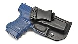 Concealment Express IWB KYDEX Holster: fits Glock 36 (Non-Rail) - Custom Fit - US Made - Inside Waistband - Adj. Cant/Retention (BLK, Right)