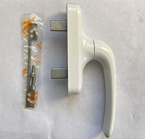 metalkard CREMONE WINDOW HANDLE ALUMINUM for INTERIOR (WHITE)