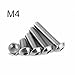 M3 M4 M5 Socket Head Screws, 500PCS Stainless Steel Button Head Hex Socket Head Cap Screws Assortment Kit Bolts and Nuts Kit by Beauty Star