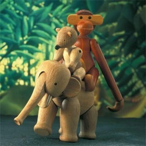 Kay Bojesen Elephant Small Figures 13 cm Wooden Figures Christmas Decoration Wood, 16.6 x 12.3 x cm - Image 3