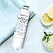 AmazonBasics Replacement Samsung DA29-00020B Refrigerator Water Filter - Advanced Filtration - 2-Pack